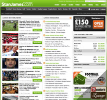 Stan James Sportsbook Betting News Page