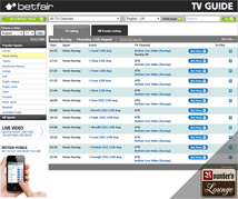 Betfair Racebook Live Video