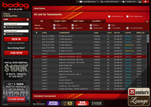 Bodog Poker Sit n Go's