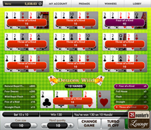 Caesars Casino Video Poker