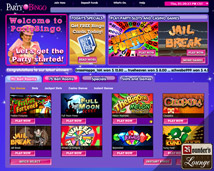 Party Bingo Slots Games